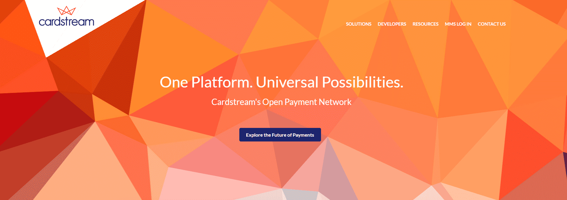 Cardstream landing page