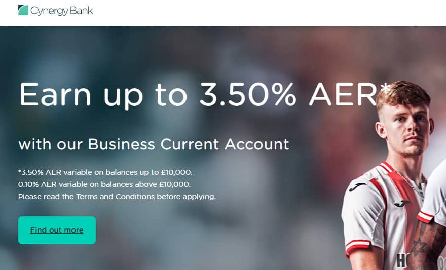 Cynergy Bank website