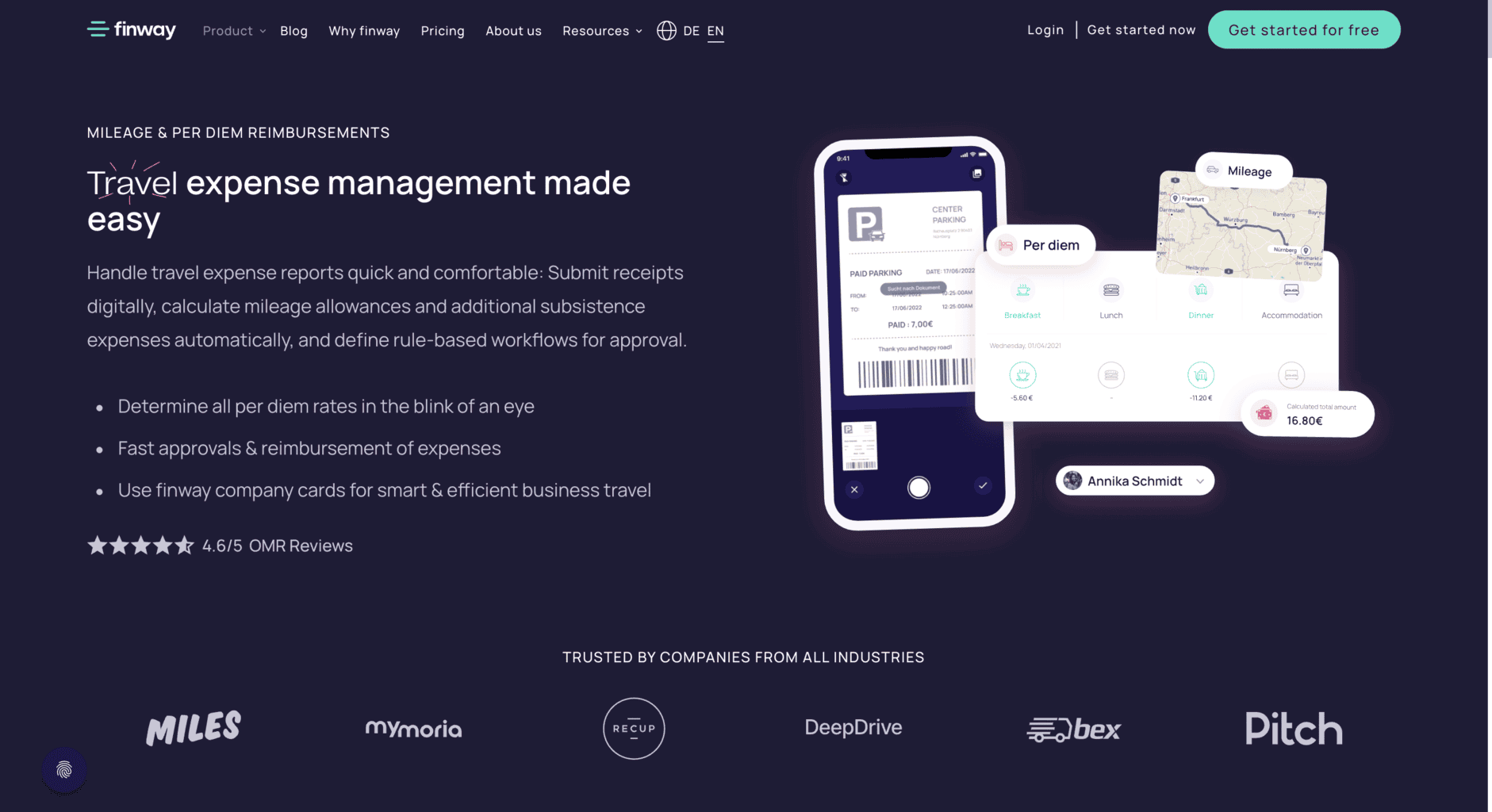 Finway expense management 