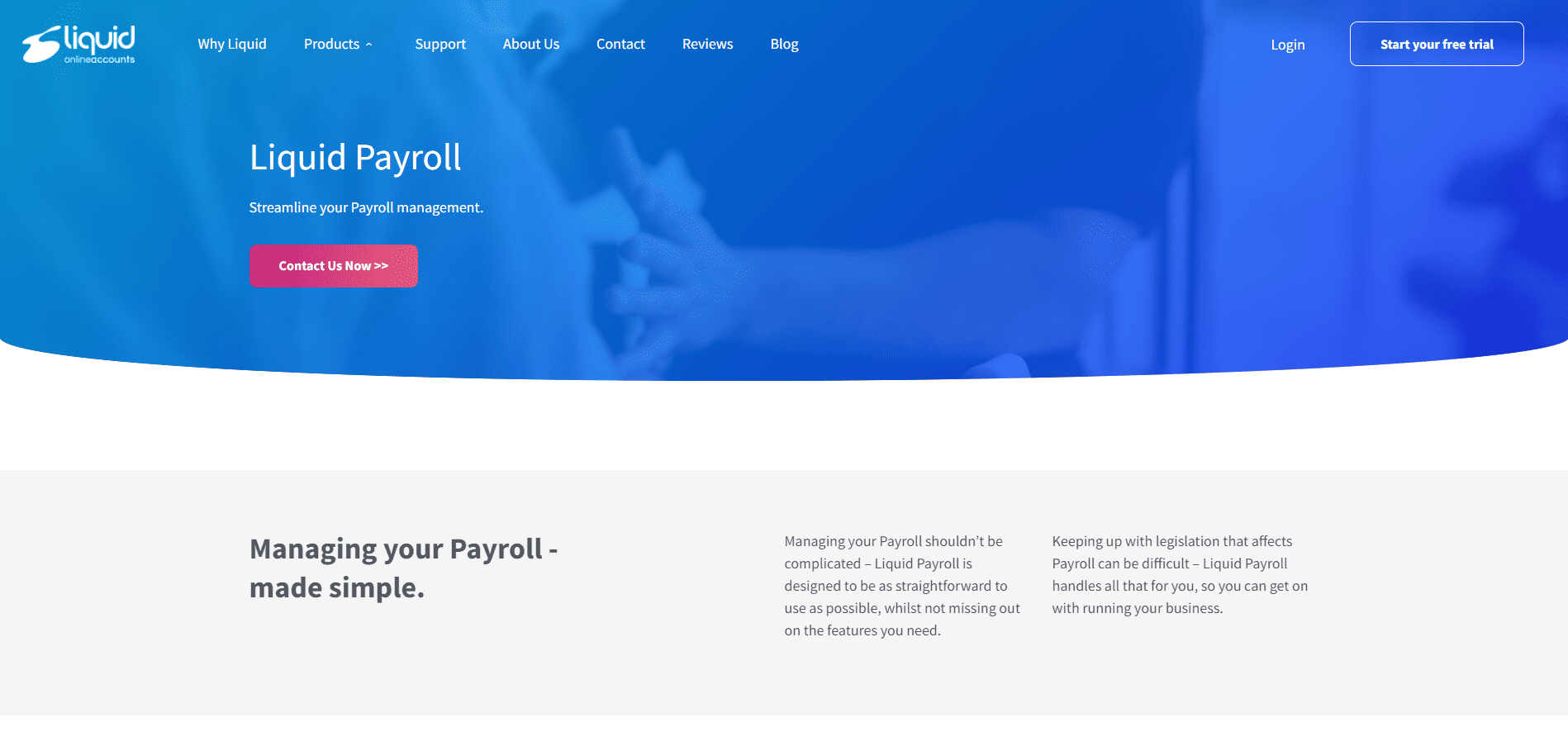 Napkin EPOS Liquid Payroll 