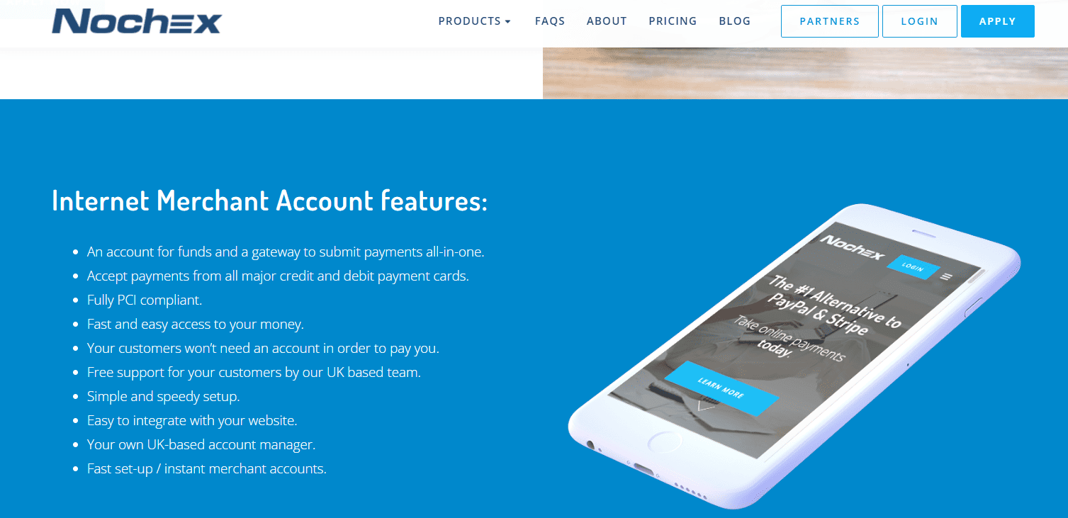 Nochex Merchant Account