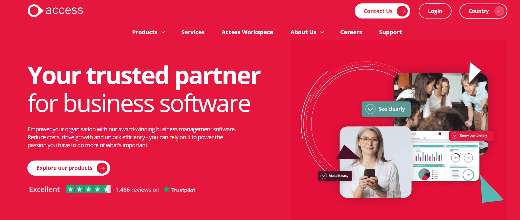 Orderbee landing page