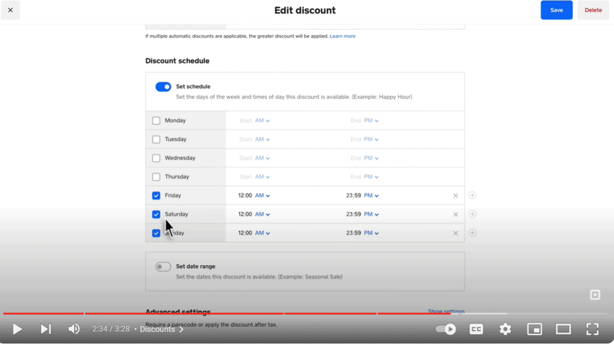 How To Setup & Manage Discounts with Square - Merchant Machine