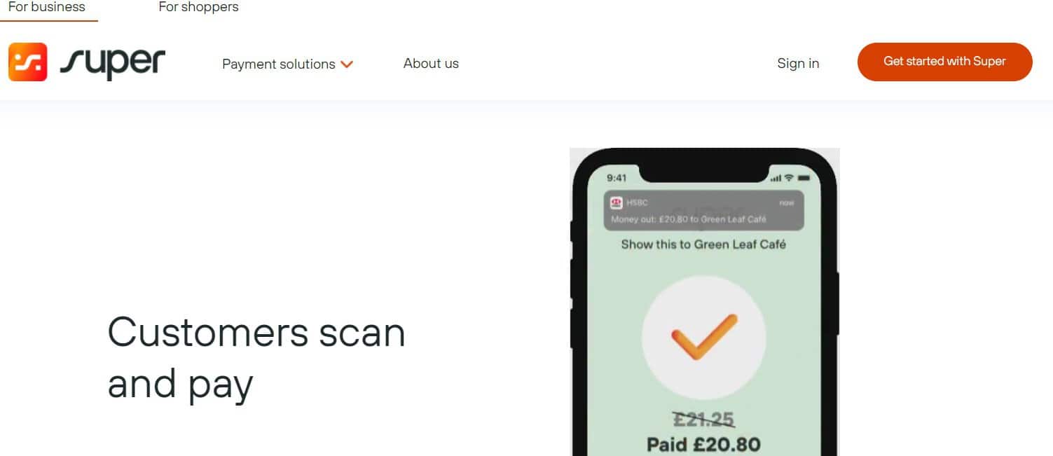 Super Payments in-person payments 