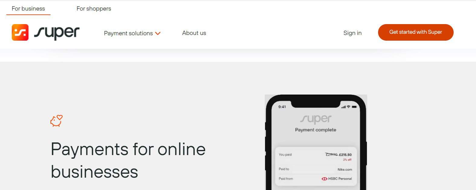 Super Payments online payments 