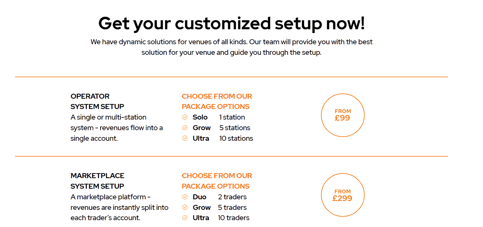 TableSnappr pricing plans 