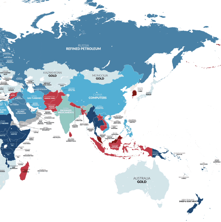 Top UK Imports From Asian Countries